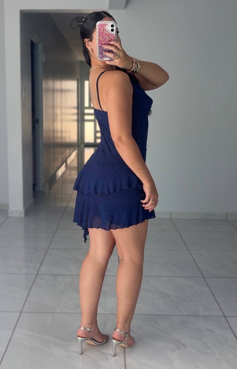 Navy Luxe Dress