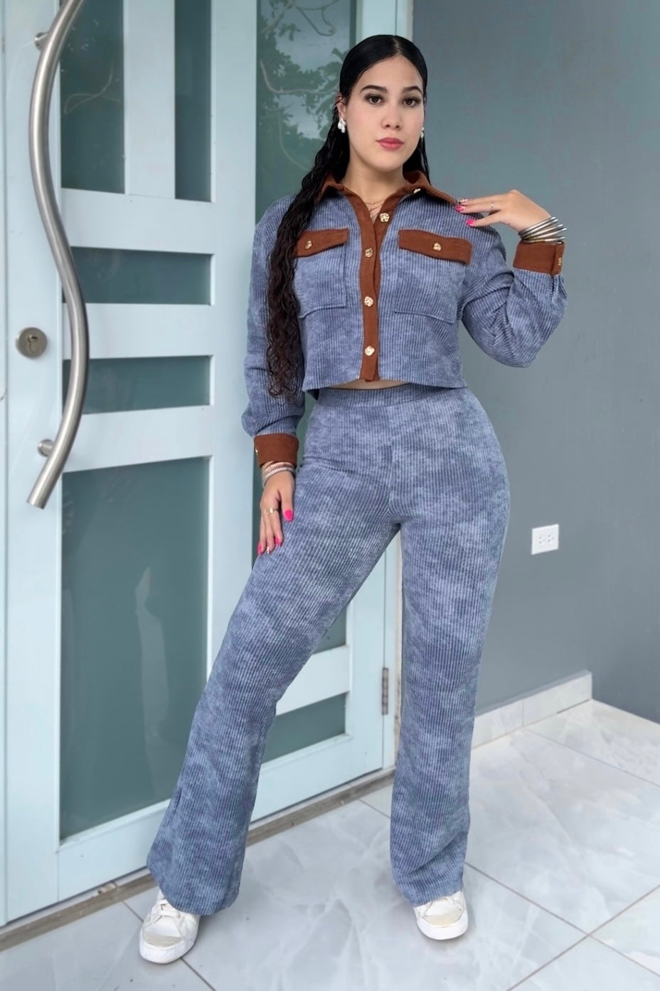 Comfy Denim Set (Spandex)