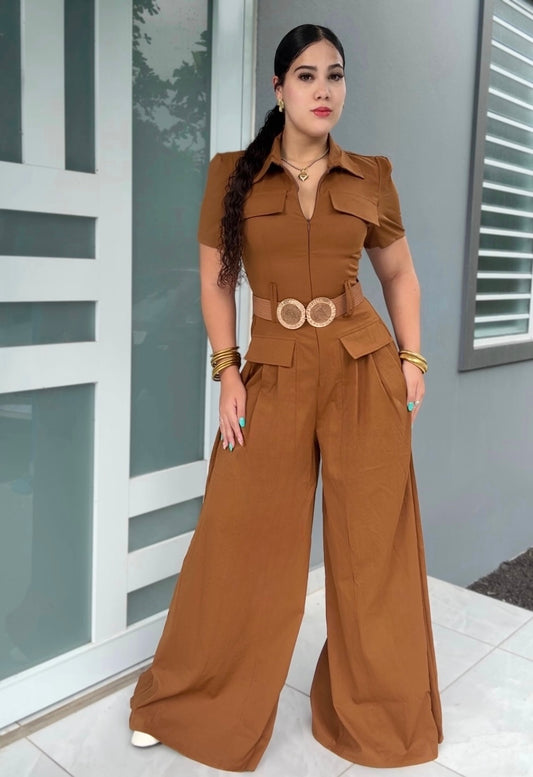 Sahara Cargo Jumpsuit