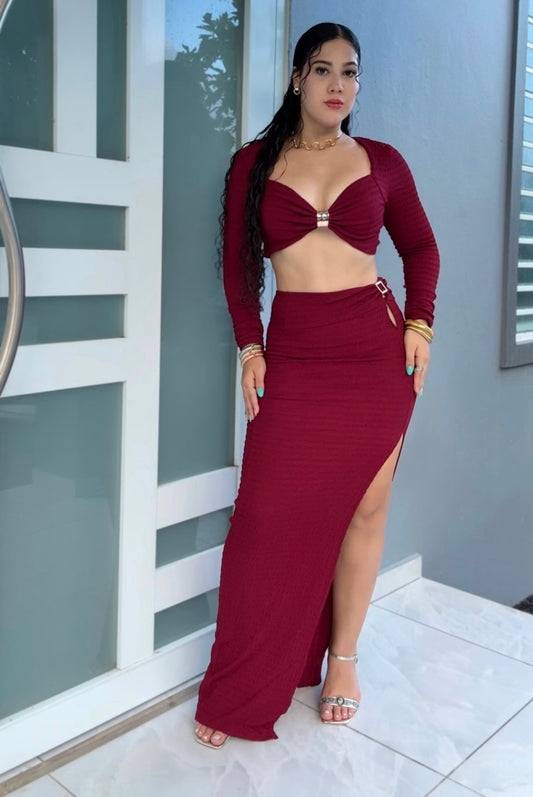 Burgundy Desire Set