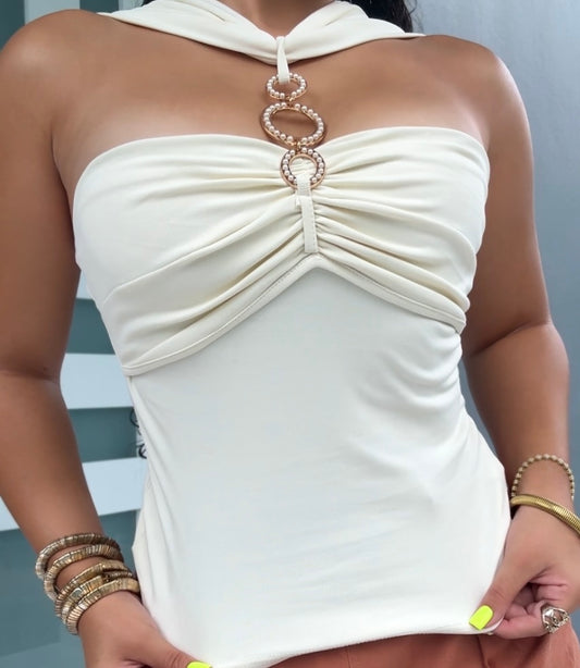 Pearl Ivory Glow Top