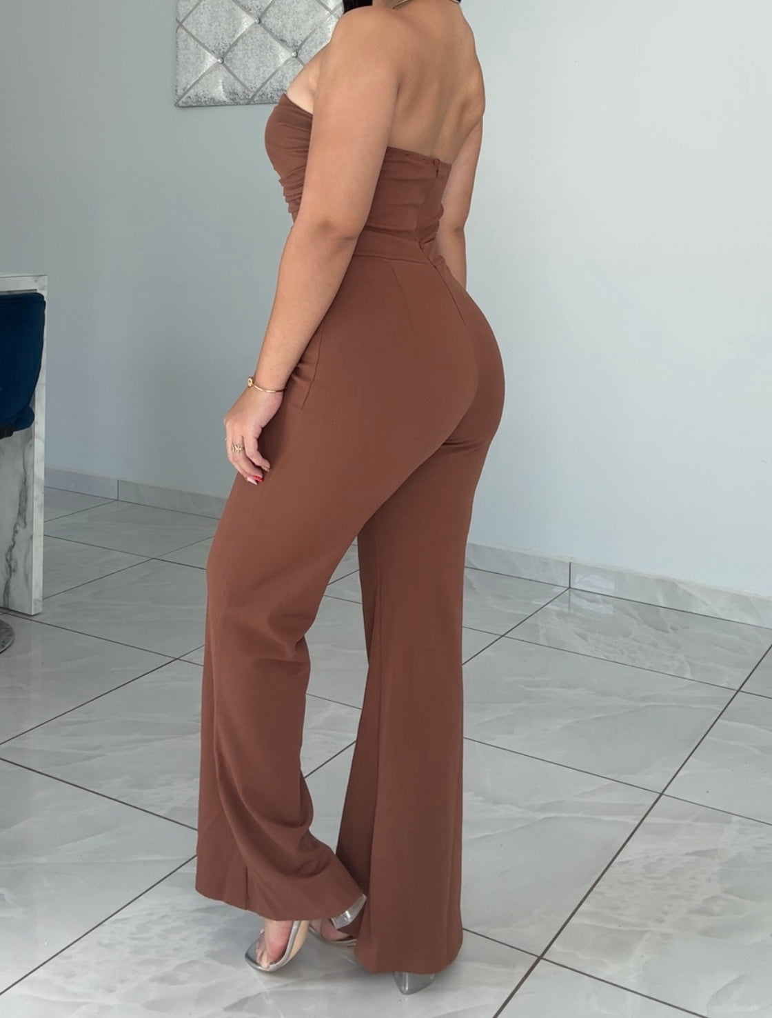 Mocha Jumpsuit