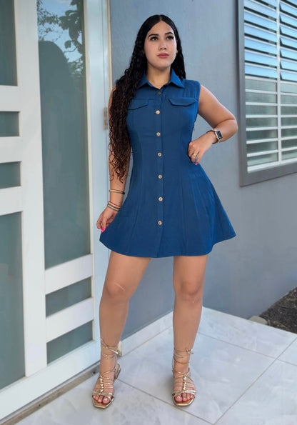 Blue Muse Dress