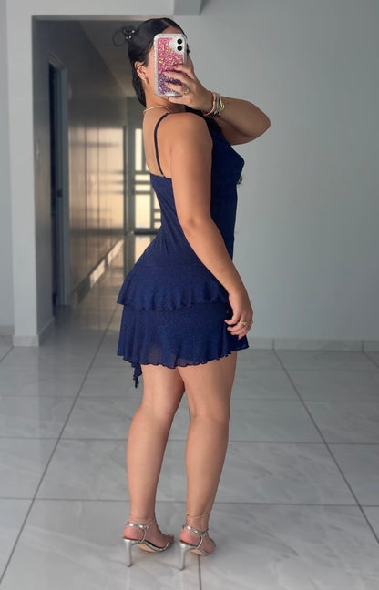 Navy Luxe Dress