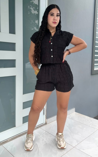 Black Comfy Set