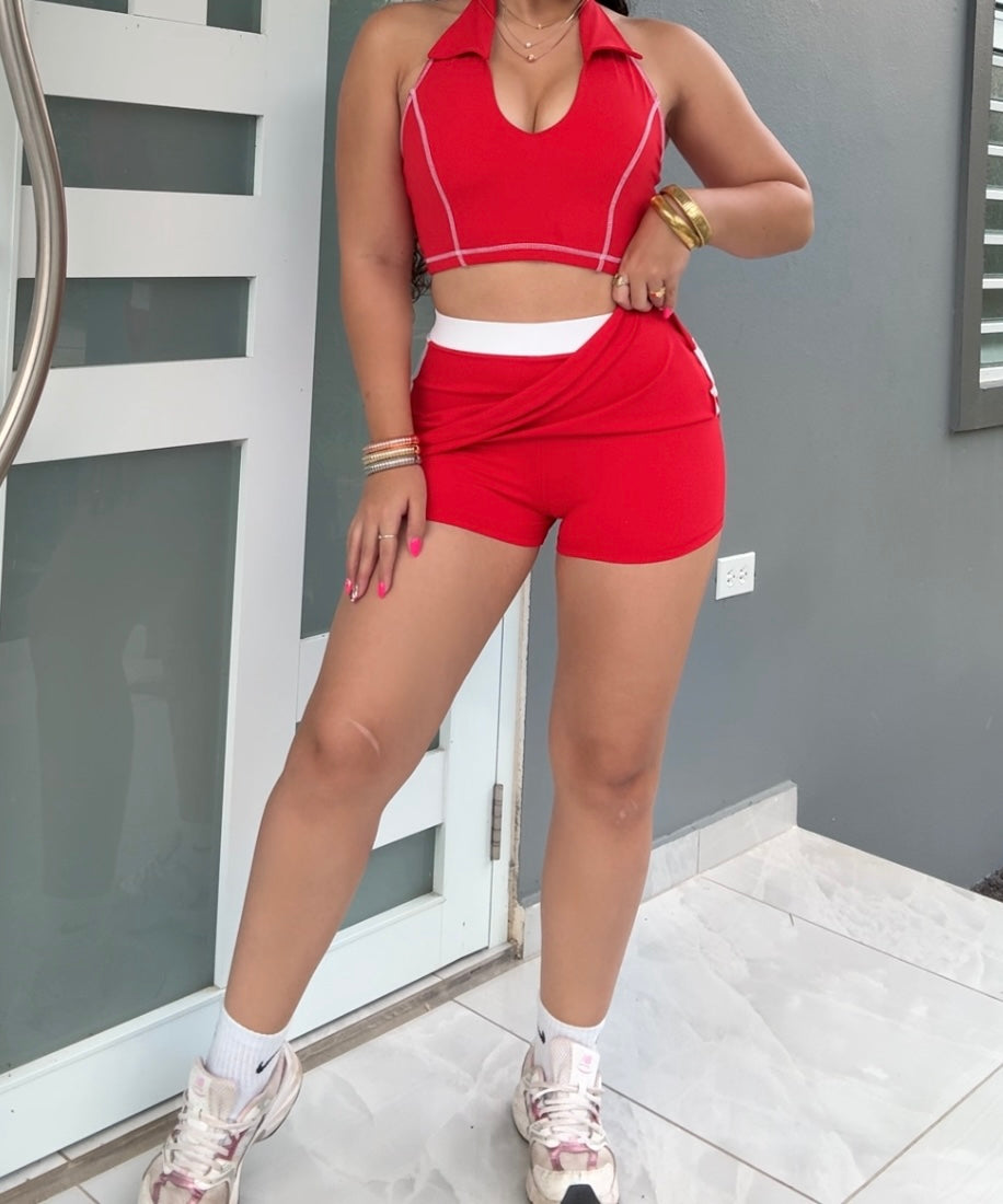 Red & White Set