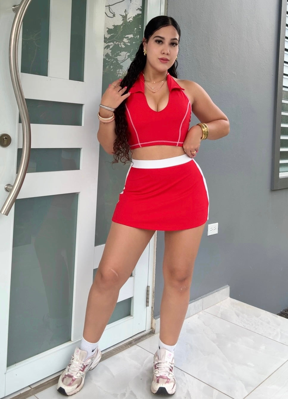 Red & White Set