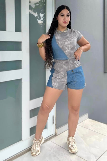 Denim Grey Set