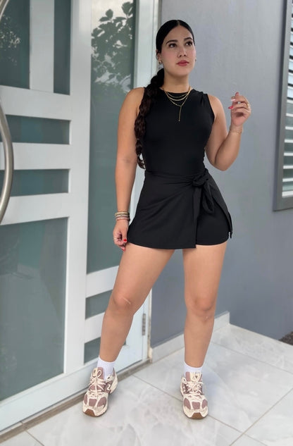 Black Knot Romper