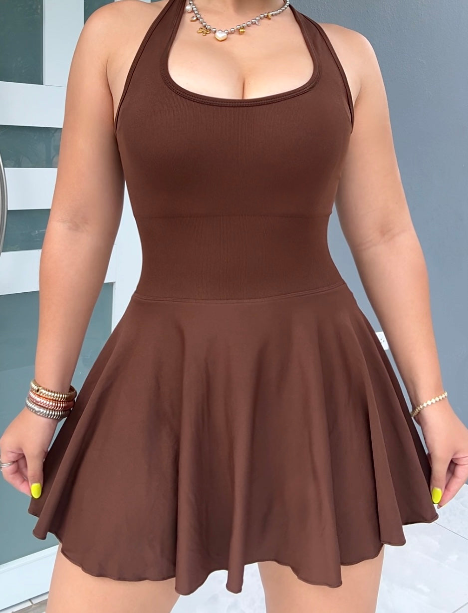 Sculpt Romper Dress (disponible en 2 colores)