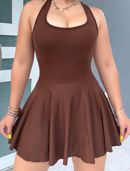 Sculpt Romper Dress (disponible en 2 colores)