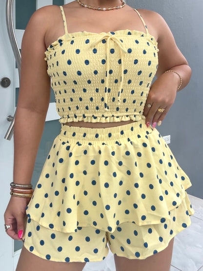 Polka Breeze Yellow Set