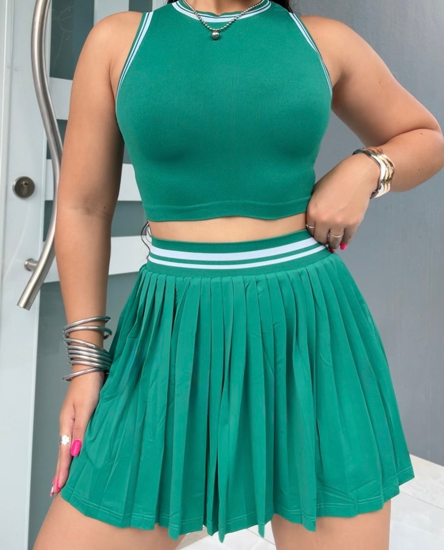Sporty Chic Set (dos colores disponibles🤎💚)