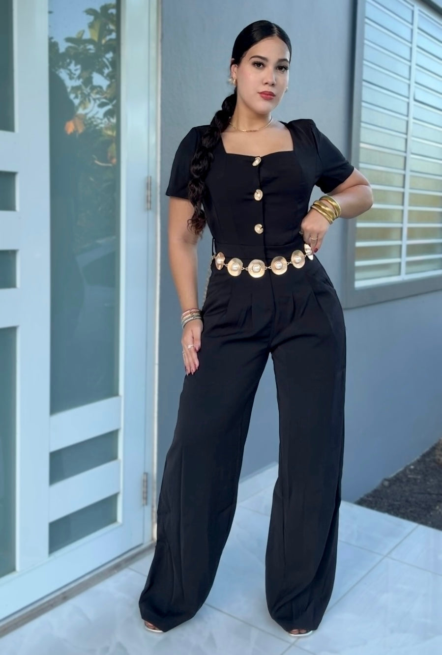 Noir Elegance Jumpsuit