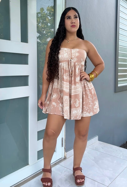 Blush Breeze Romper