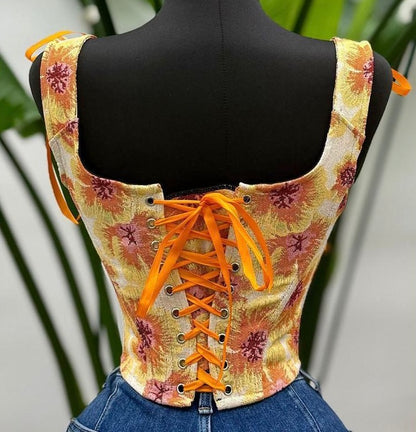 Sunset Bloom Corset