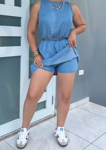 Denim Breeze Set