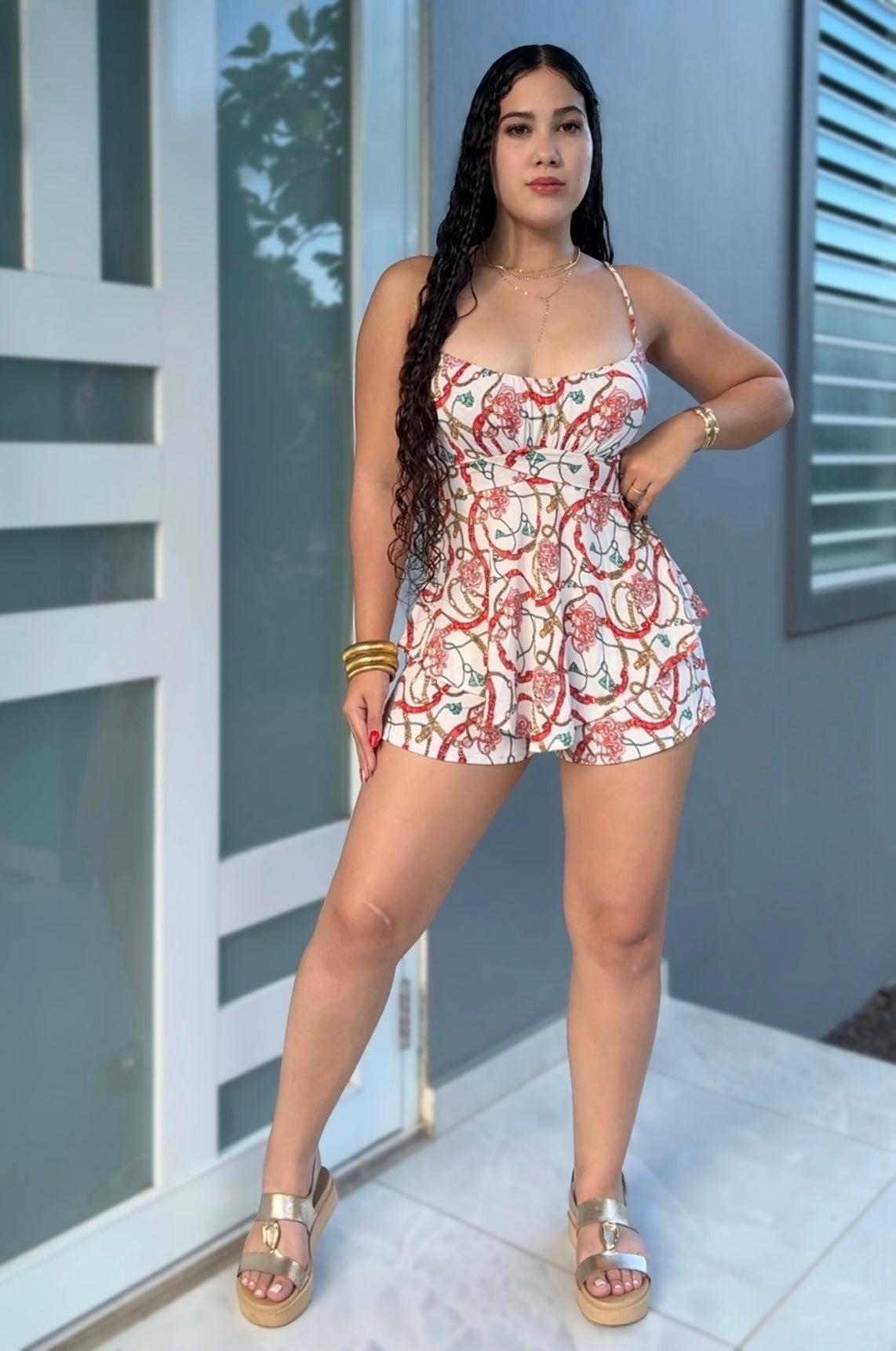 Amara Romper Dress