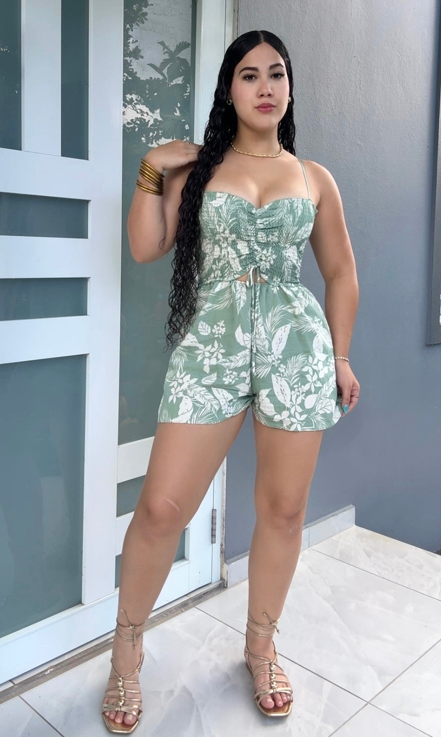 Tropical Romper (dos colores disponibles)