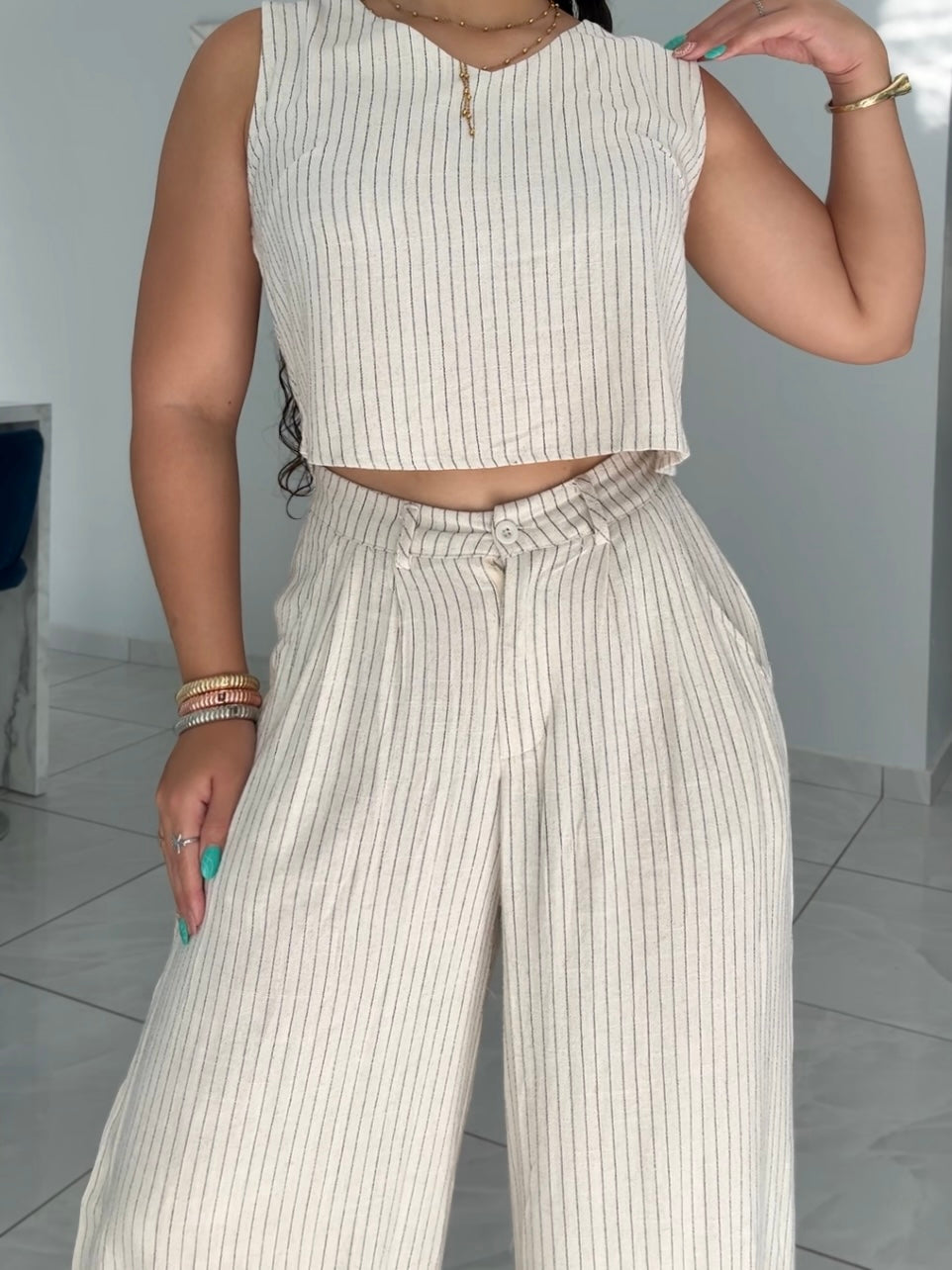 Beige Lines Set