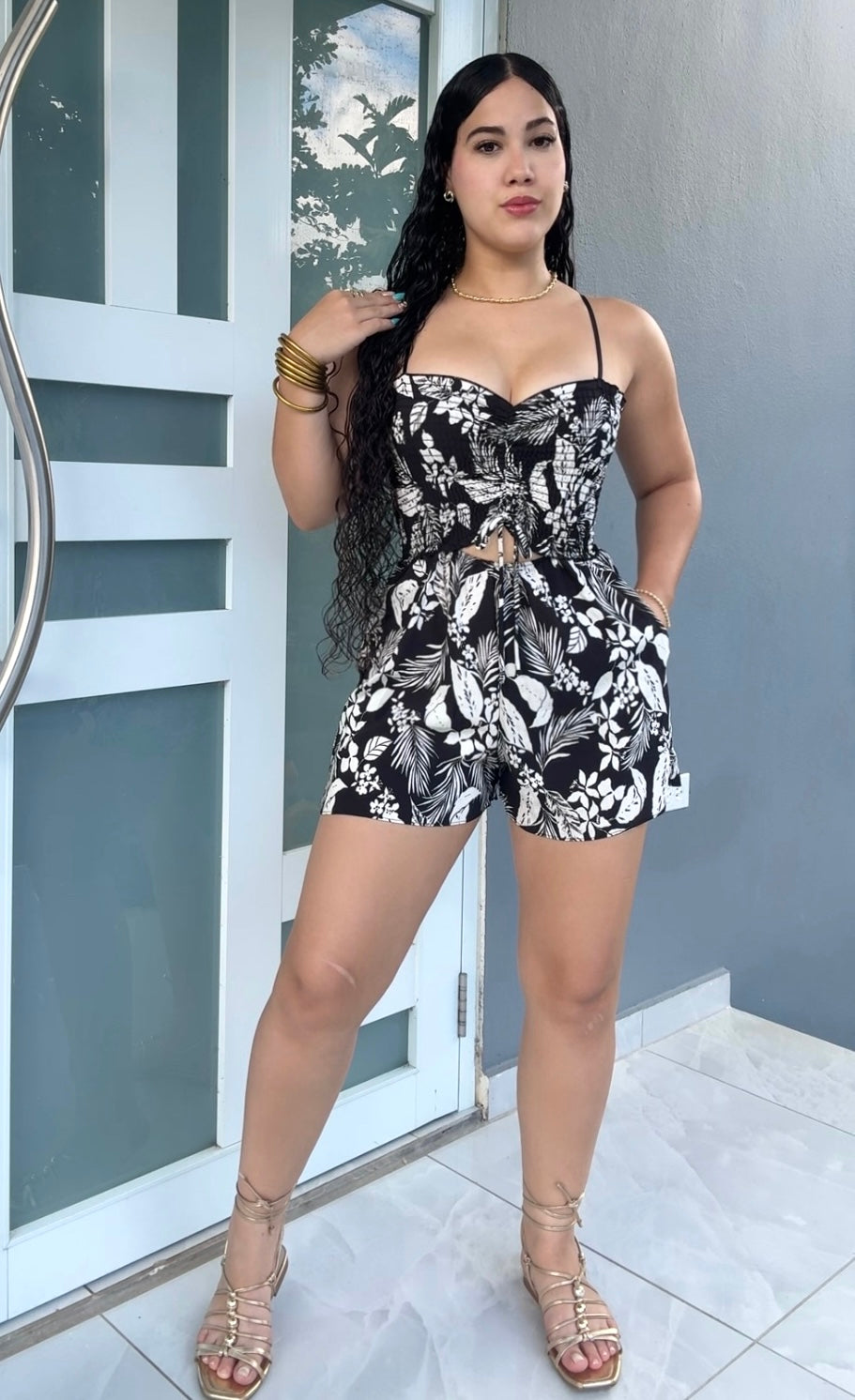 Tropical Romper (dos colores disponibles)