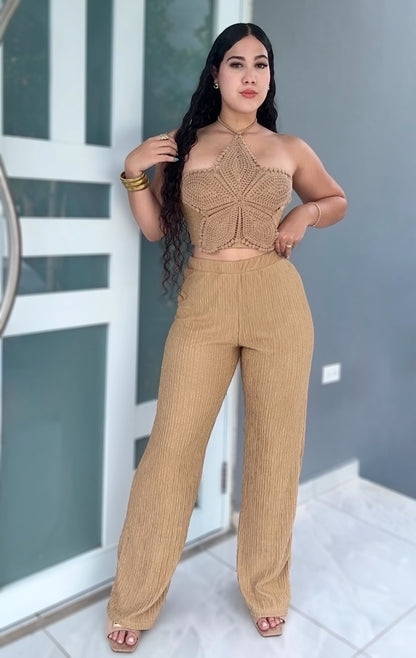 Mocha Crochet Set