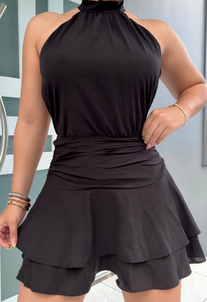 Black Glow Dress