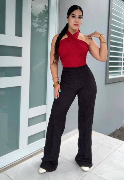 Red Multi Top