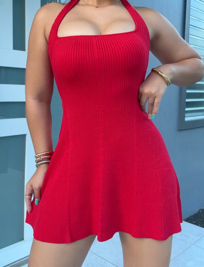 Red Charm Dress