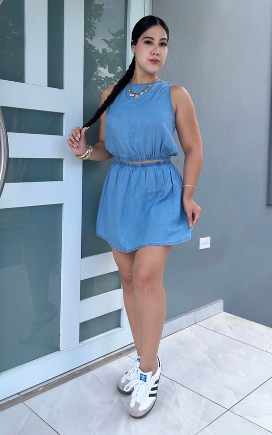 Denim Breeze Set