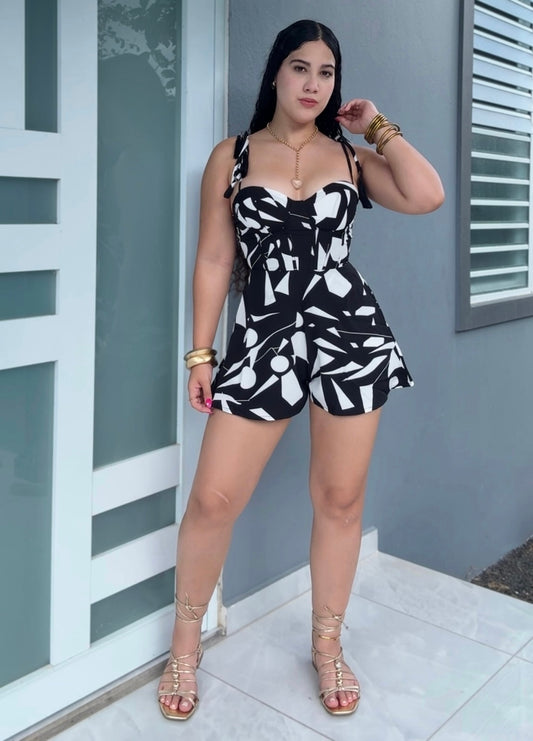 Black Muse Romper