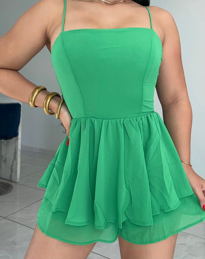Green Muse Romper
