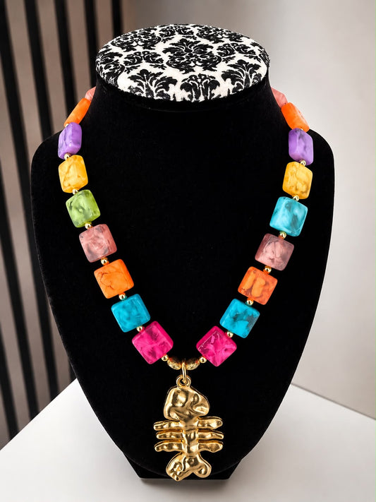 Coral del Caribe Necklace🌺
