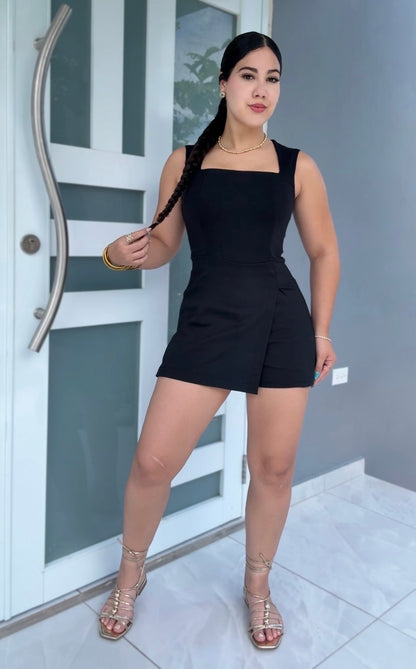 Black Chic Romper