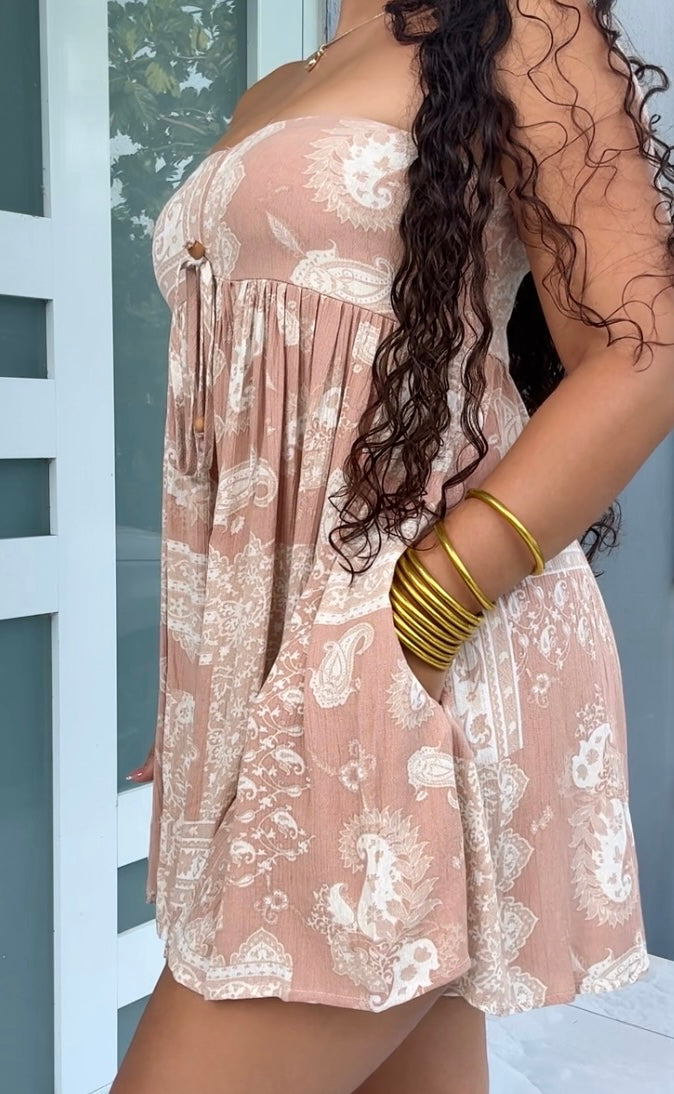 Blush Breeze Romper