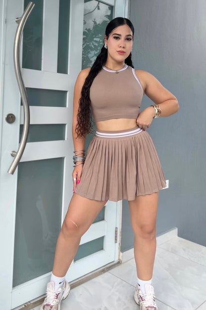 Sporty Chic Set (dos colores disponibles🤎💚)