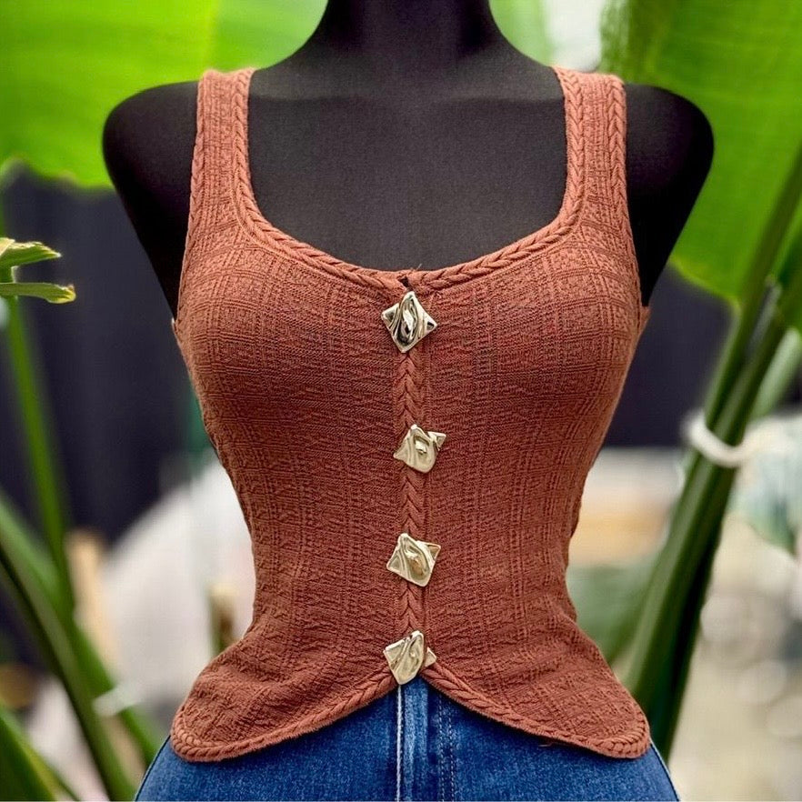Button Detail Top