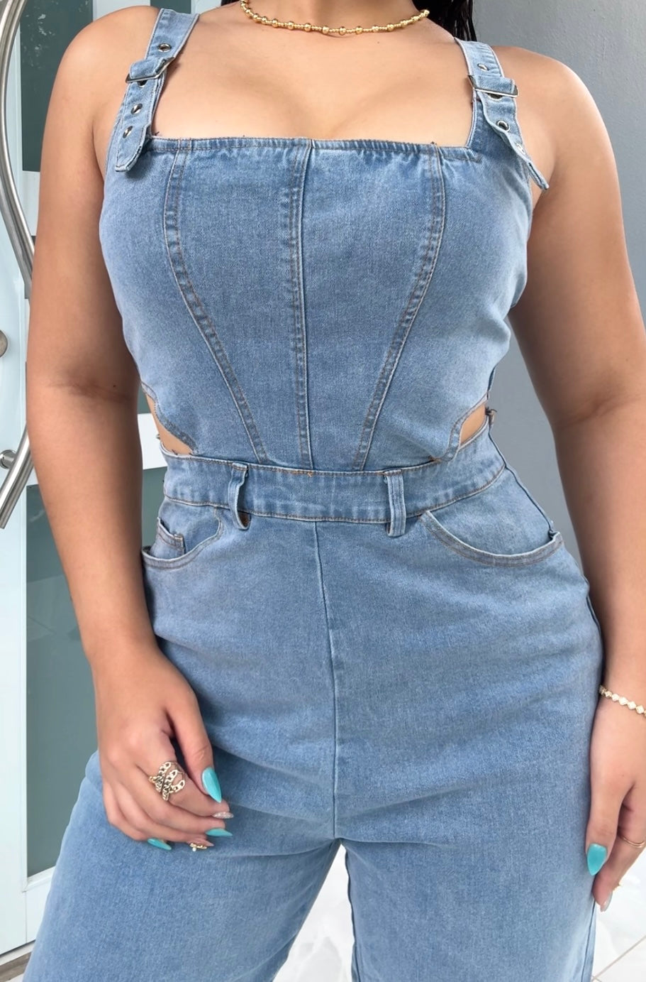 Denim Icon Jumpsuit