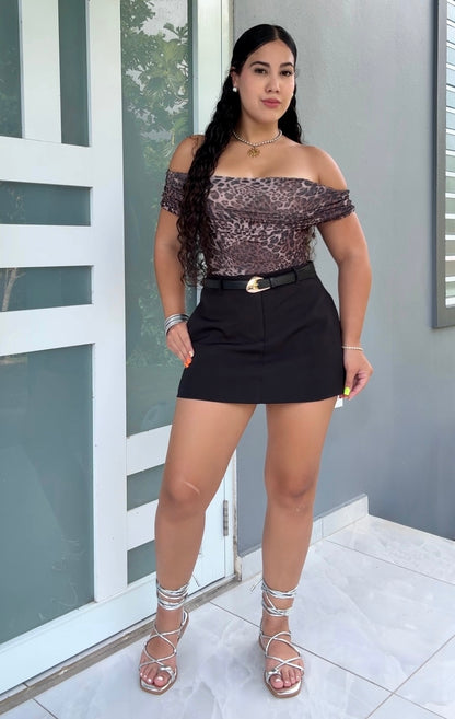 Black Skort (falda pantalón)