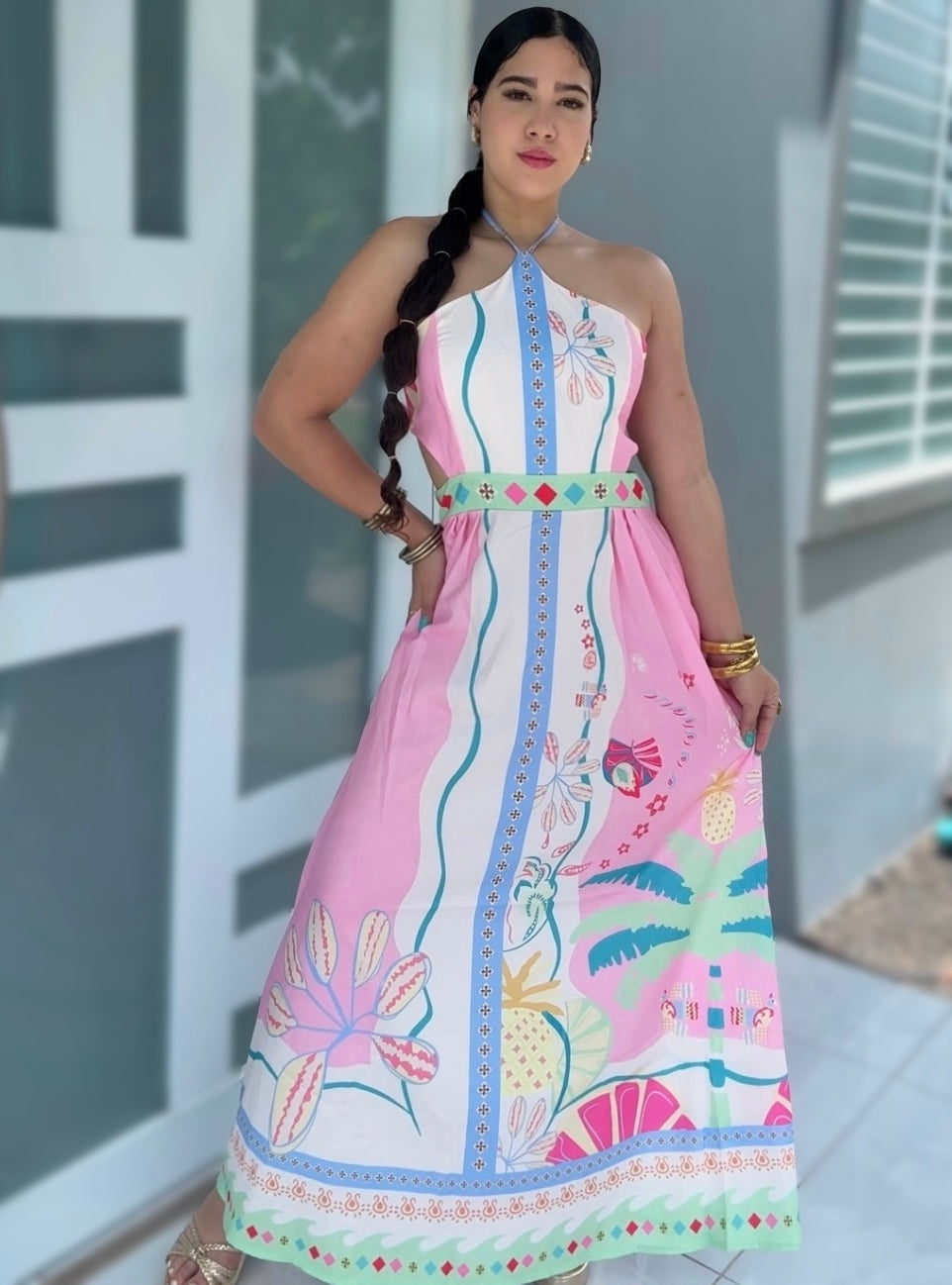 Palm Dreams Maxi Dress