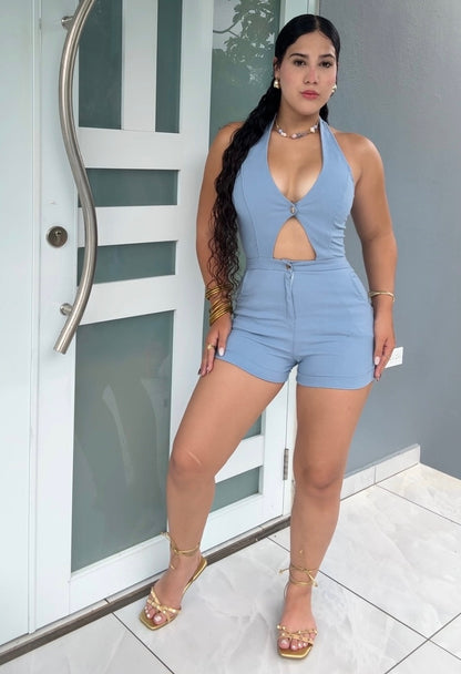 Halter Romper (dos colores disponibles)
