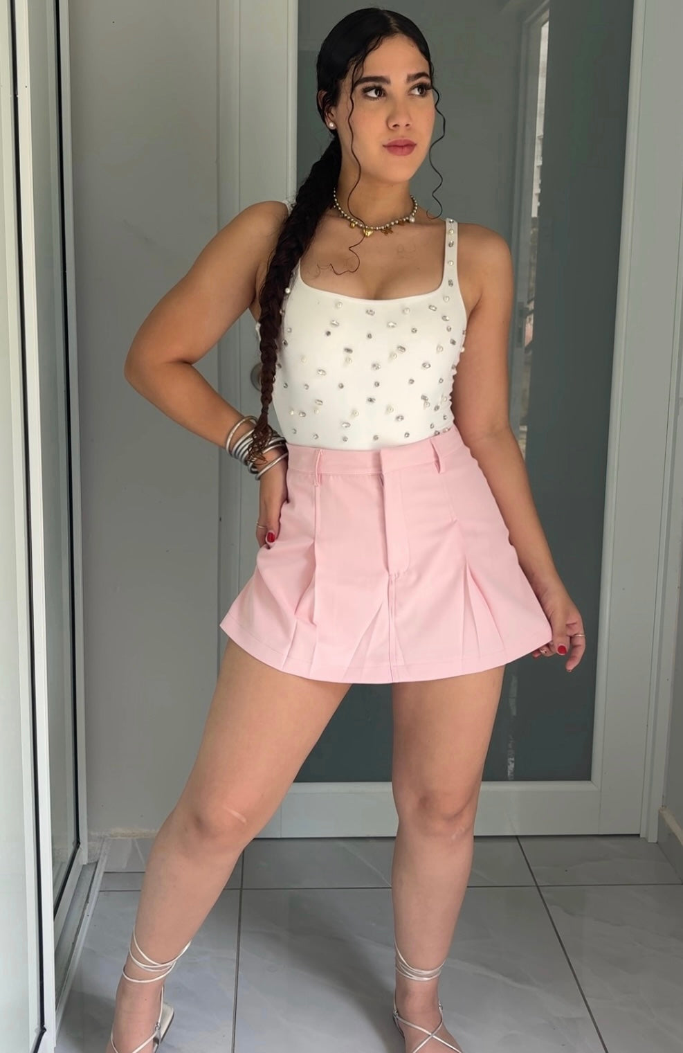 Blush Chic Skort