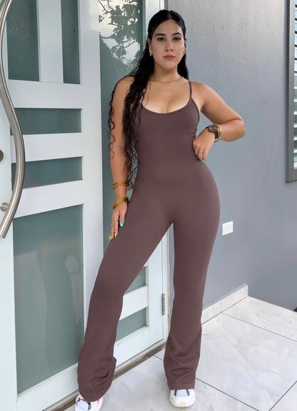 Choco Glow Jumpsuit