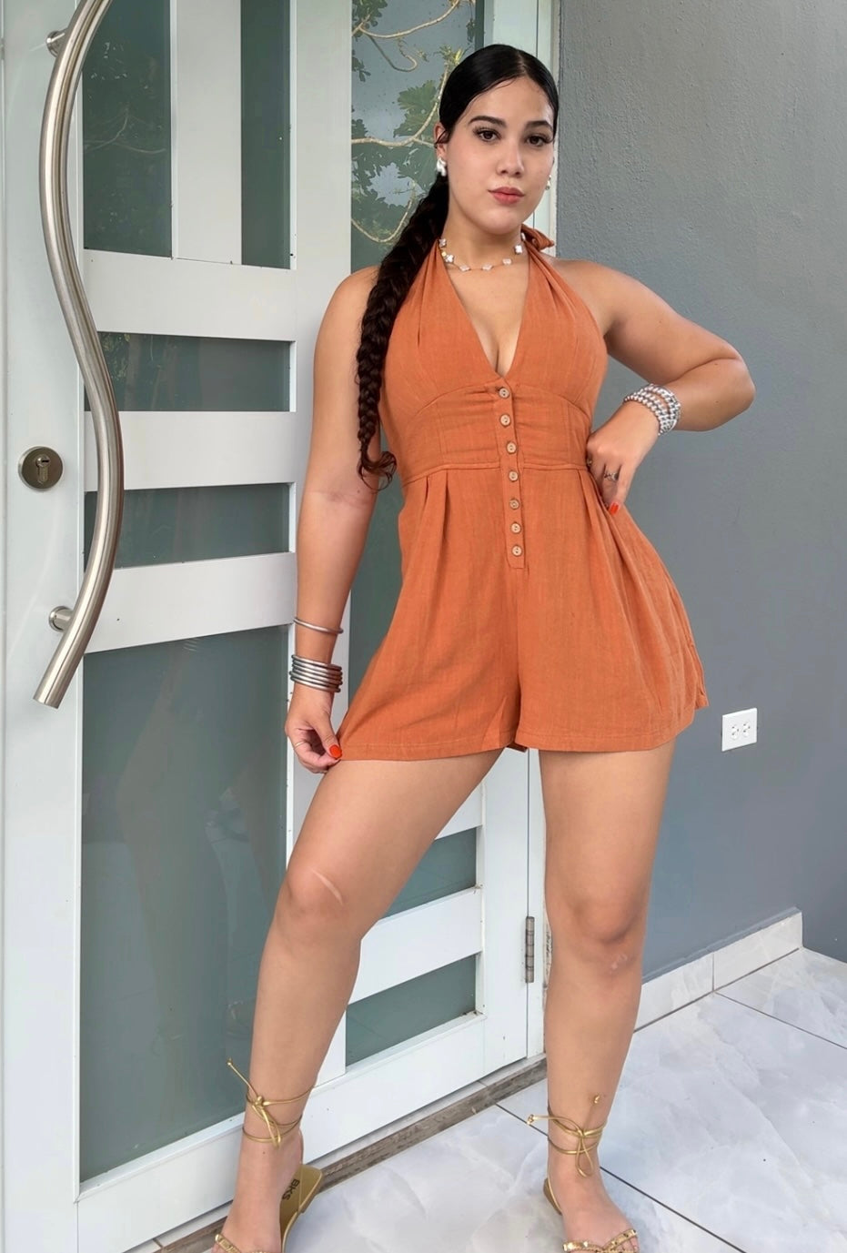 Chic Halter Romper