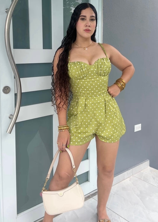 Olive Romper