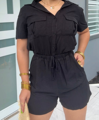 Black Power Romper
