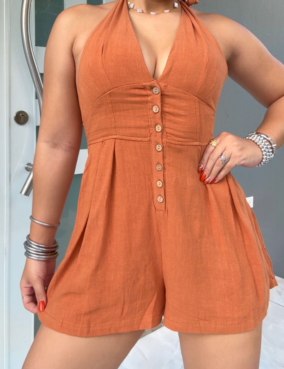 Chic Halter Romper