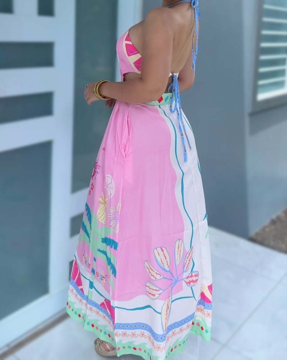 Palm Dreams Maxi Dress