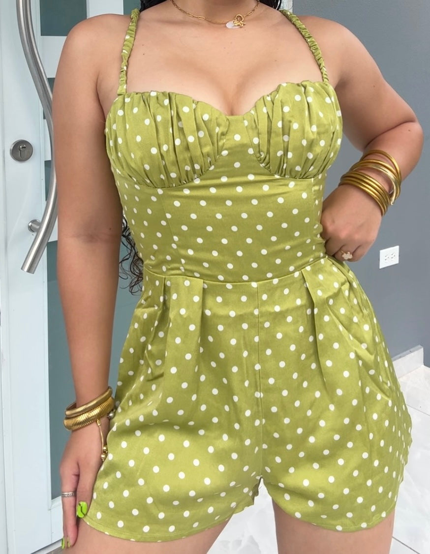 Olive Romper