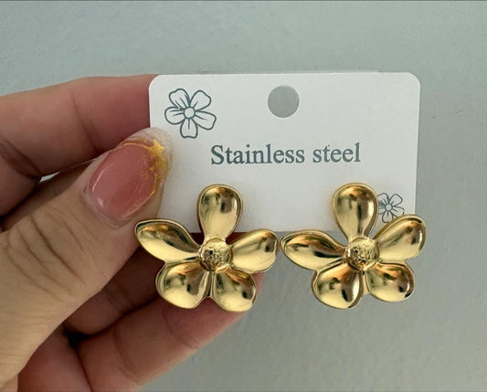 Poppy Flower Earrings